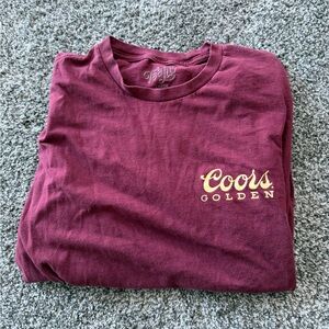 Coors Golden Maroon Men's Short Sleeve Tee